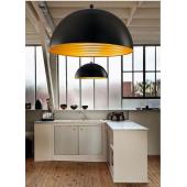 lampa fekete fuggesztek modern loft ipari indusztrial stilus modern formavivendi lakberendzes lakas felujitas konyha etkezo nappali.JPG